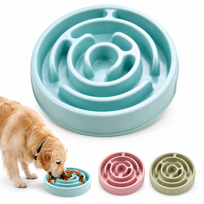 Maze Slow Feeder Dog Bowl – Anti-Gulping Enrichment Bowl