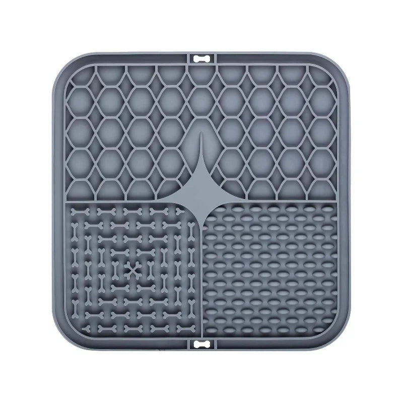Calming Lick Mat for Dogs – Silicone Enrichment Mat