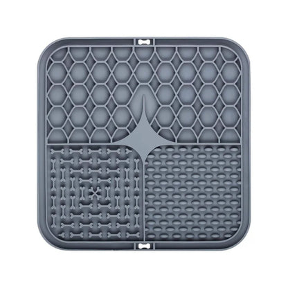 Calming Lick Mat for Dogs – Silicone Enrichment Mat