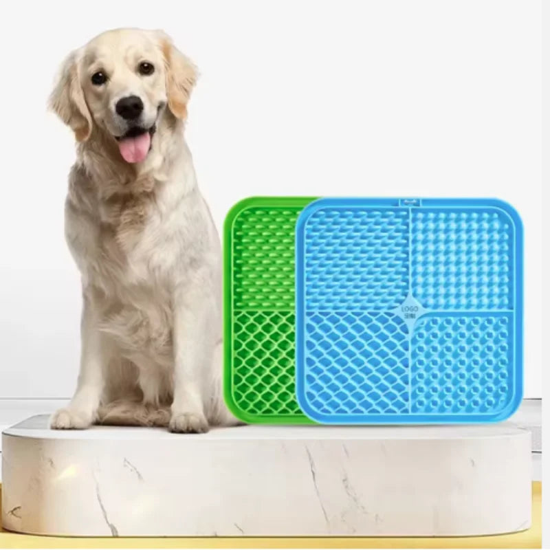 Calming Lick Mat for Dogs – Silicone Enrichment Mat