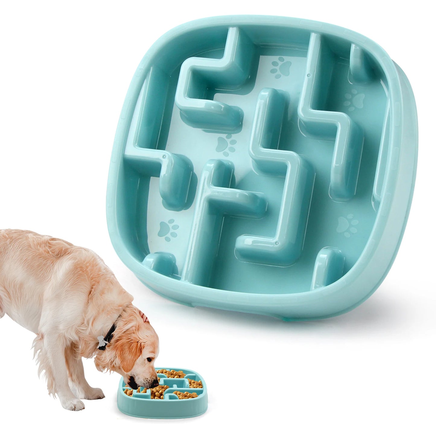 Maze Slow Feeder Dog Bowl – Anti-Gulping Enrichment Bowl