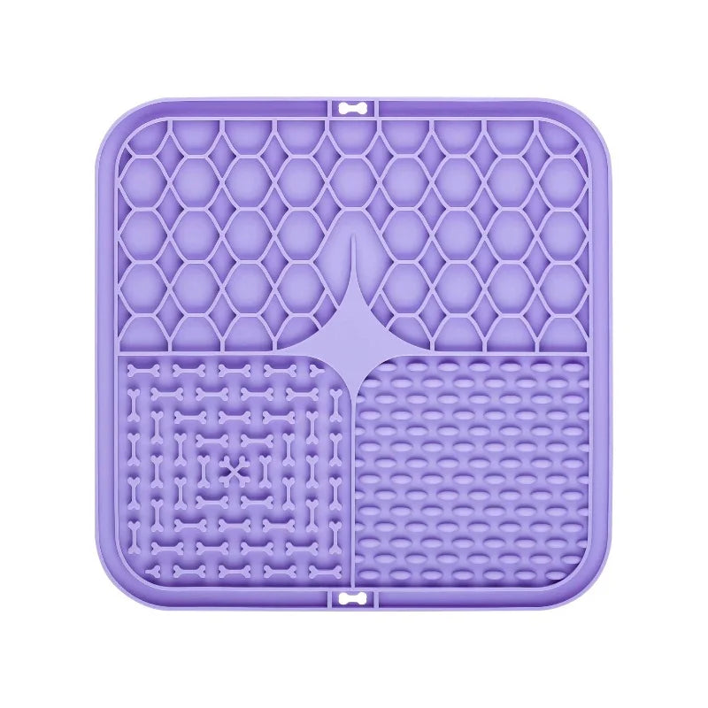 Calming Lick Mat for Dogs – Silicone Enrichment Mat