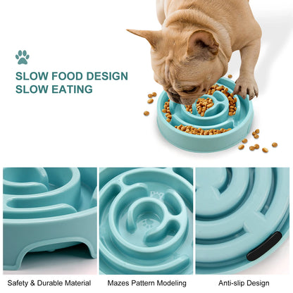 Maze Slow Feeder Dog Bowl – Anti-Gulping Enrichment Bowl