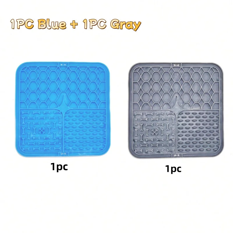 Calming Lick Mat for Dogs – Silicone Enrichment Mat
