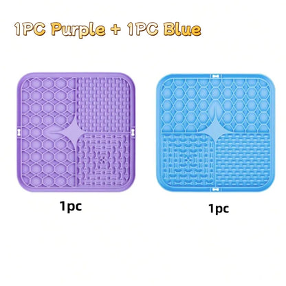 Calming Lick Mat for Dogs – Silicone Enrichment Mat