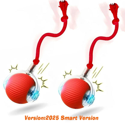 Smart Rolling Dog Ball Toy – Rechargeable Interactive Chase Ball